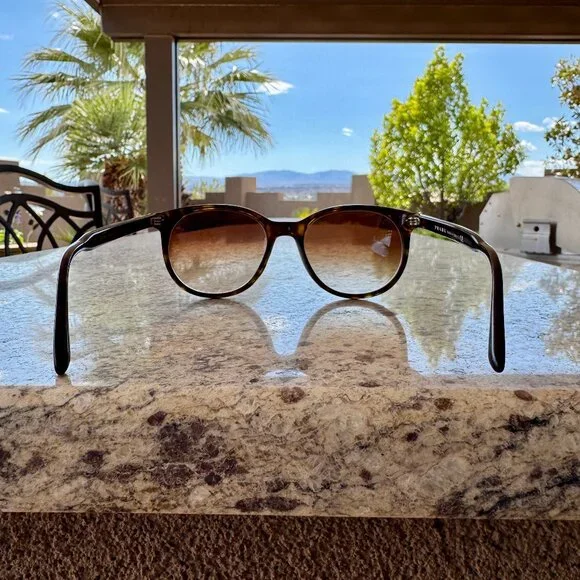 Prada PR 06TS Sunglasses Brown Tortoise Prescription Lenses for Men Women Unisex - Picture 3 of 8